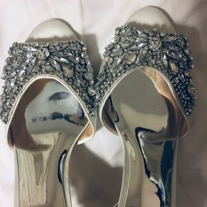 Badgley Mischka wedding shoes